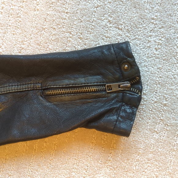 All Saints Leather Jacket - Picture 5 of 6